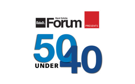 GlobeSt 50 under 40 logos
