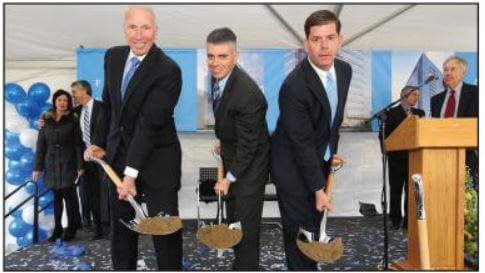 The Fallon Co. breaks ground on 515,000 s/f office tower at Fan Pier