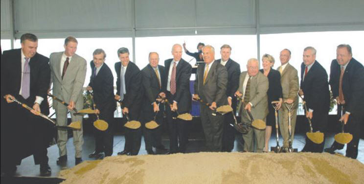 Groundbreaking At Fan Pier