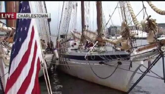 Sail Boston Continues With Patriot Run, Wreath Laying Ceremony